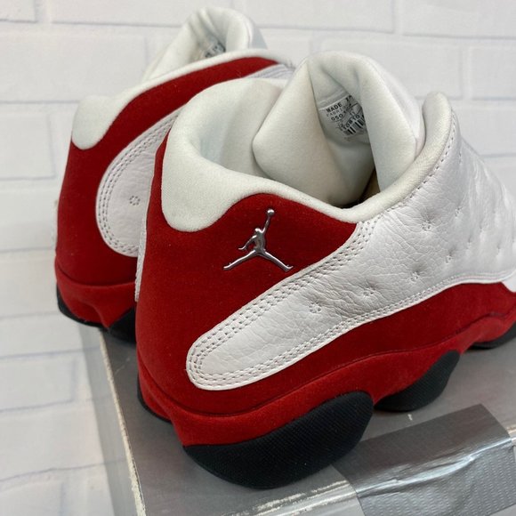 Jordan retro 13 low red white size 12 - Picture 6 of 12